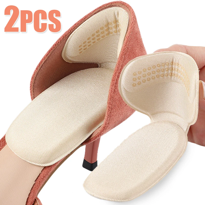 Top Trends: 2PCS Heel Stickers Half Insoles For Women Foot Heel Pad Sports Shoe High Heels Back Sticker Pain Relief Protector Cushion Insole Shoppable Styles