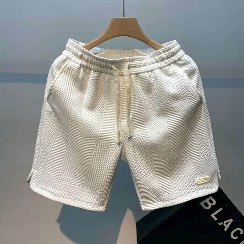 Top Trends: 2023 Men Fashion Cotton Blended Solid Color Loosen Up The Waist Summer Multi-Pocket Shorts Wide Beach Casual Shorts Hot Selling Shoppable Styles - Image 3