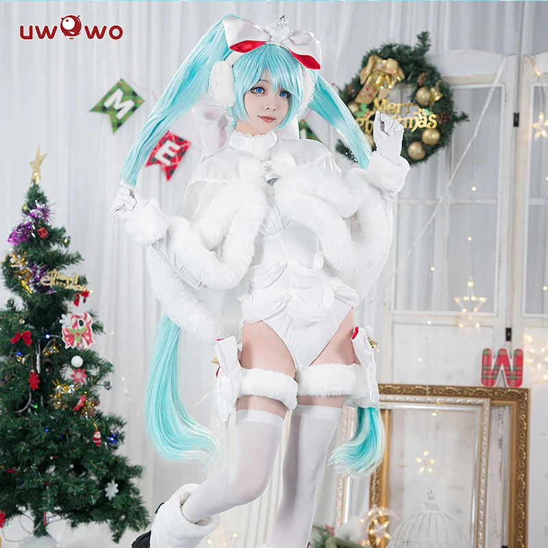 Top Trends: Only XXXL UWOWO Mikku Cosplay Sweets Series White Cake Layers Christmas Cosplay Halloween Costume Role Play Outfit Shoppable Styles