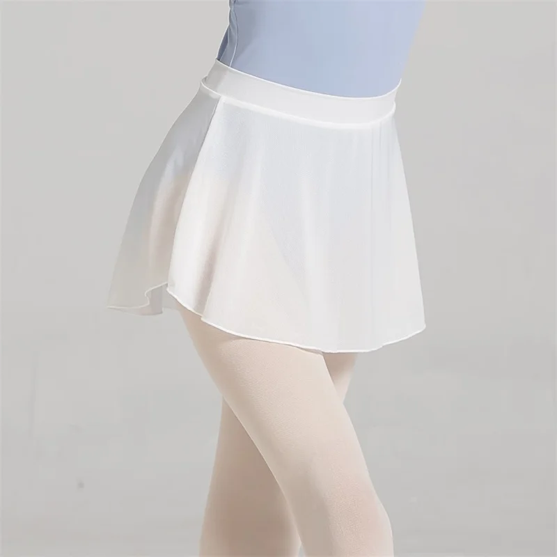 Top Trends: Hot Sale Cheap Kids Girls Children Spandex Mesh White Black Pink Green Purple Ballet Dance Wear Skirts Shoppable Styles