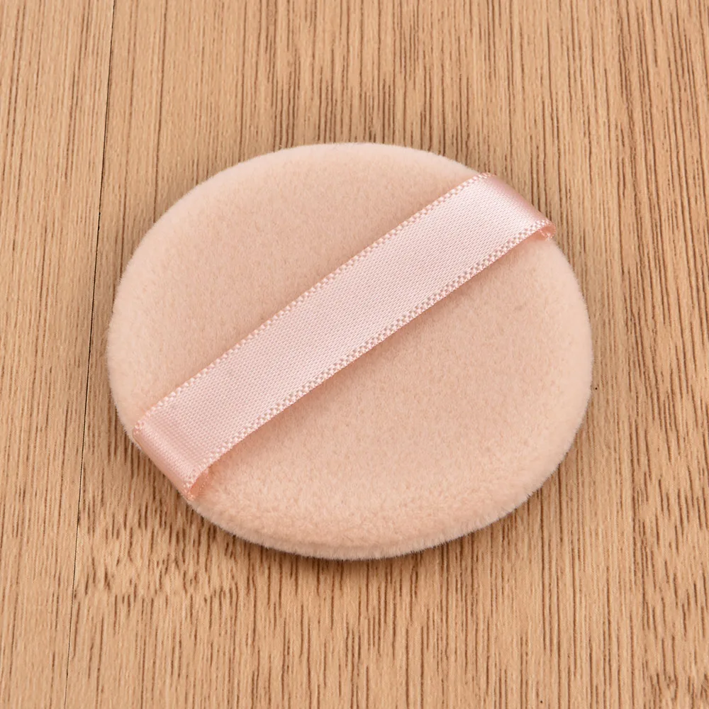 Top Trends: 5 / 10 Pcs Facial Powder Foundation Puff Professional Round Shape Portable Soft Cosmetic Puff Makeup Foundation Sponge Beauty Tool Shoppable Styles - Image 4