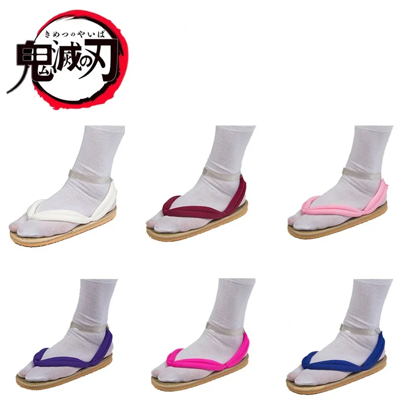 Top Trends: Anime Japanese Cosplay Shoes Rengoku Kyoujurou Tanjirou Sandals Kochou Shinobu Iguro Obanai Agatsuma Zenitsu Flip Flops Shoppable Styles