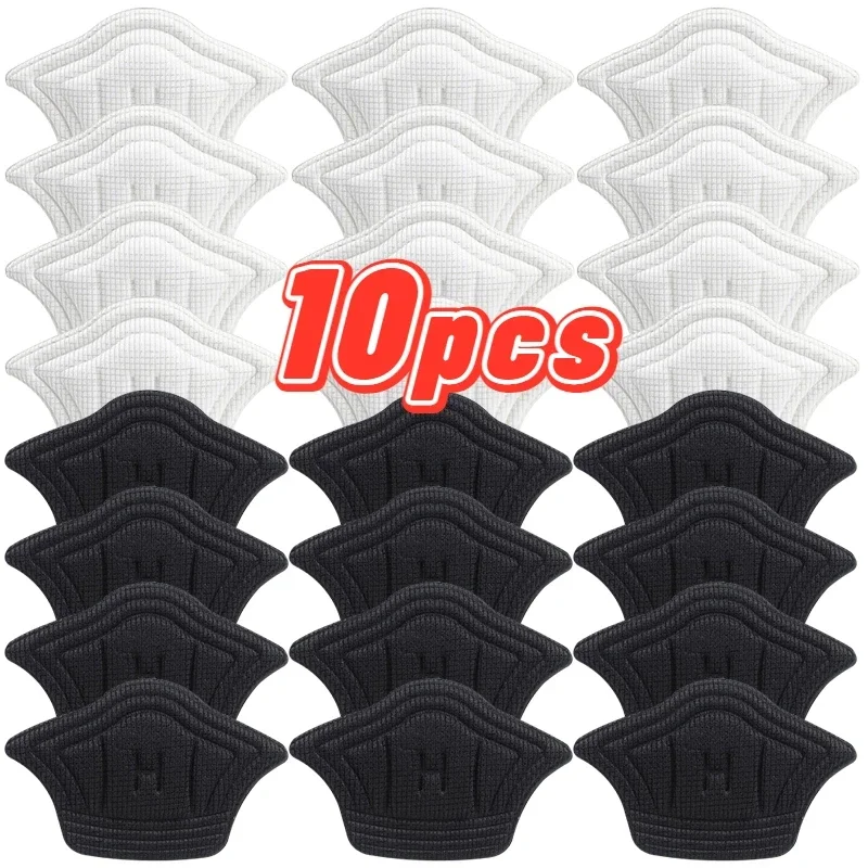 Top Trends: 10Pcs Heel Insoles For Feet Patch Heel Pads For Sports Shoes Adjustable Size Non-slip Shoe Pad Heel Protector Back Sticker Shoppable Styles