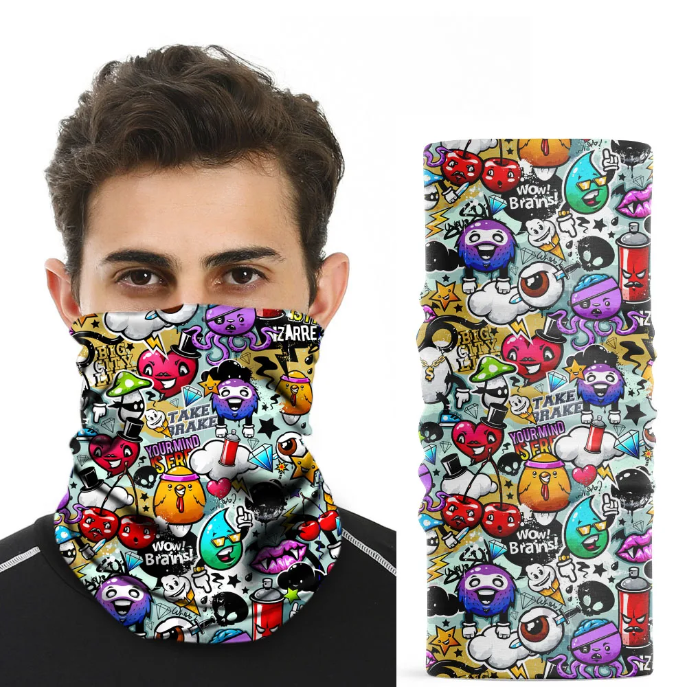 Top Trends: Seamless Bandana Skull Scarf Outdoor High Elastic Gaiter Skiing Hunting Headband Cycling Fishing Tube Face Shield Men Scarf Shoppable Styles