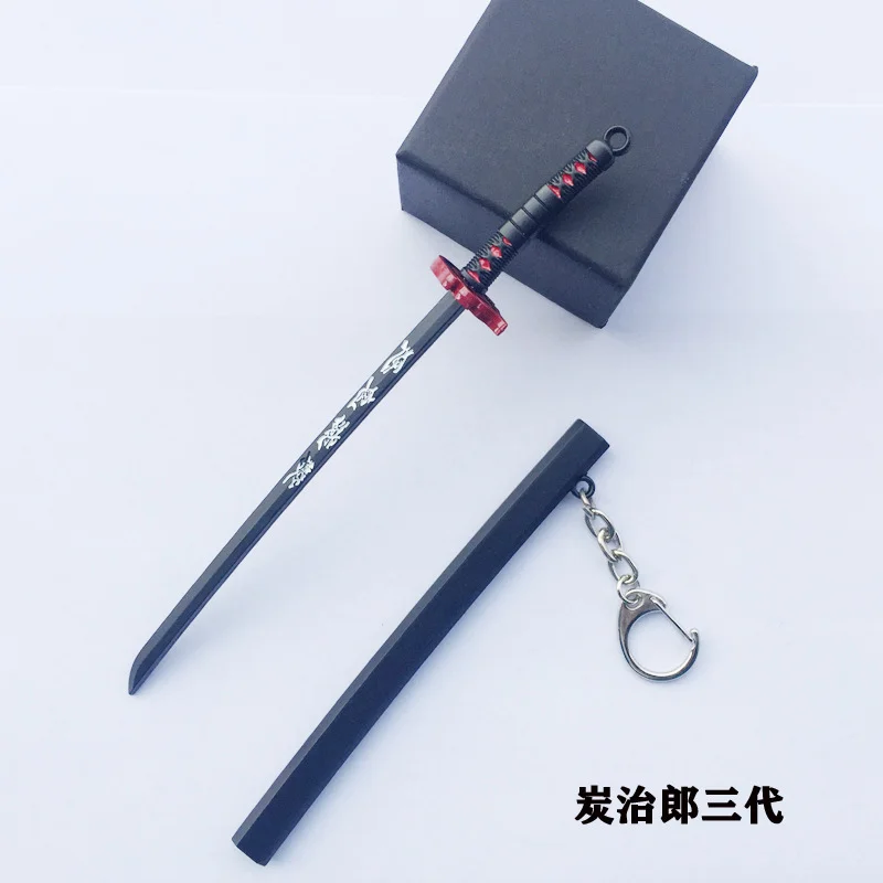 Top Trends: New The Blade Of The Ghost 17cm Mini Katana Keychains Key Chains Evil Eye Anime Keychain Key Chain Cute Keychain Shoppable Styles - Image 5