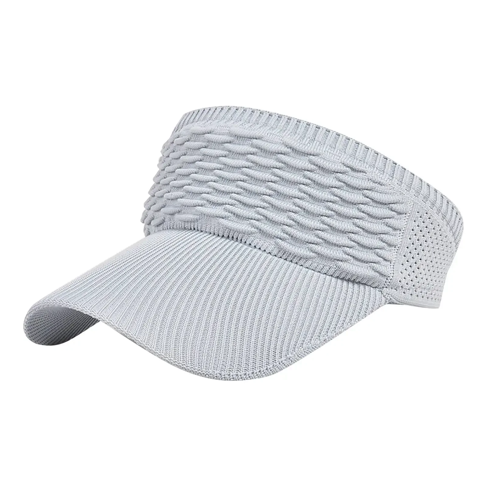 Top Trends: 2023 Spring Summer Women Empty Top Hat Hollow Out Breathable Baseball Caps UV Protective Sunshade Sun Hats Panama Visor Cap Shoppable Styles - Image 5