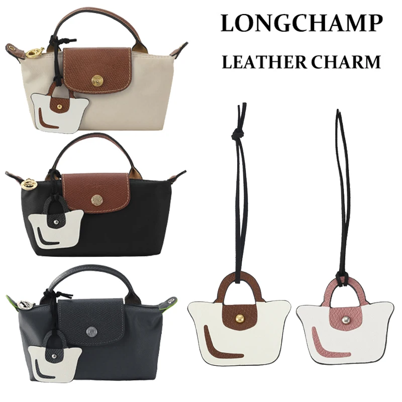 Top Trends: Cute Small Bag Of Cowhide Pendant Cute Mini Pendant For Longchamp Mini Bag Accessories Shoppable Styles