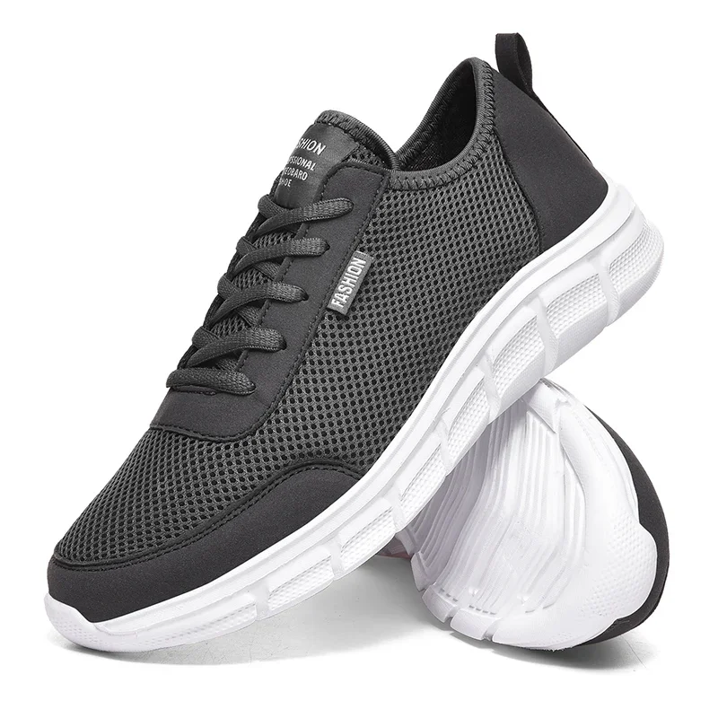 Top Trends: Best-selling Lightweight Fashion Running Shoes Men's Breathable Walking Jogging All Seasons All-match Mesh Training Shoes 39-48 Shoppable Styles - Image 3