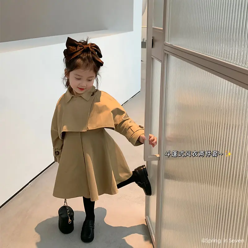 Top Trends: 2022 Dress O-neck Collar Sleeveless Knee Length Single Breasted Solid Soft Modern Normal Comfortable Autumn Children Girls Shoppable Styles