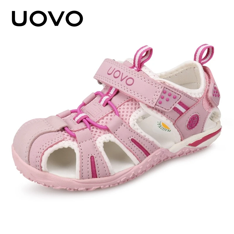 Top Trends: UOVO New Arrival 2022 Summer Beach Shoes Kids Closed Toe Toddler Sandals Children Fashion Designer For Girls #24-38 Shoppable Styles