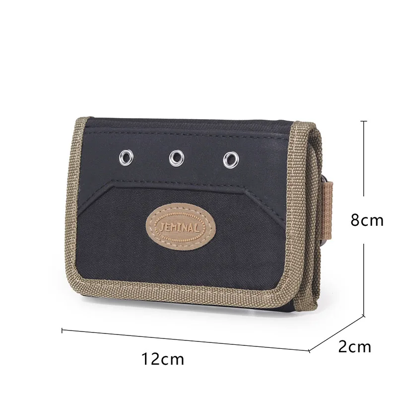 Top Trends: Teens Classic Bifold Wallet Nylon Girls Boys Kids Trifold Purse ID Credit Card Holder Shoppable Styles - Image 6