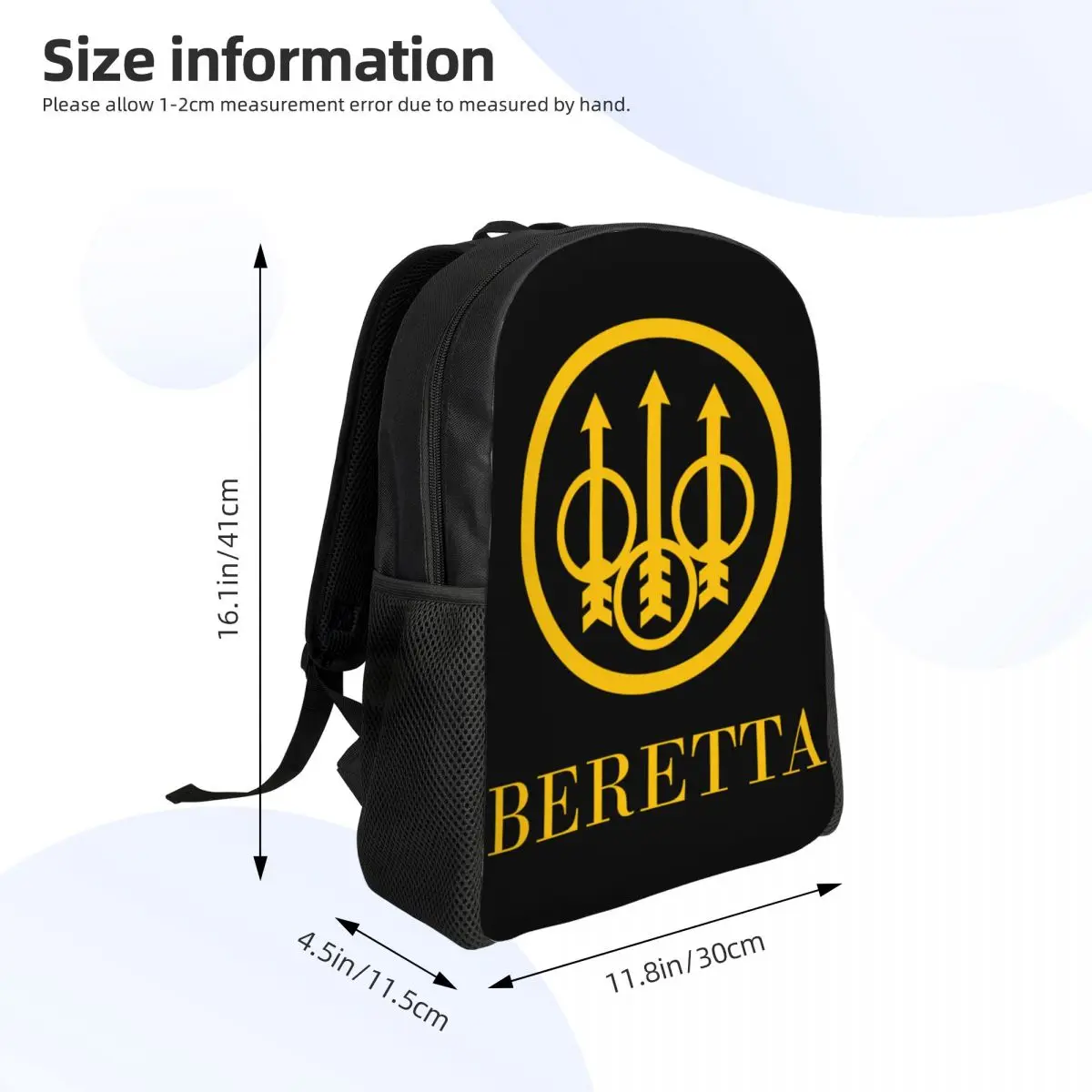 Top Trends: Berettas Travel Backpack Women Men School Laptop Bookbag Military Gun Lover College Student Daypack Bags Shoppable Styles - Image 4