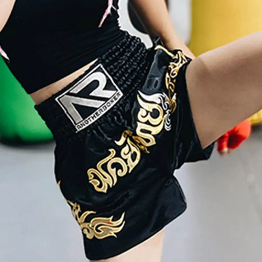 Top Trends: Boxing Shorts Kickboxing Fight Tiger Muay Thai Shorts Elastic Muay Thai Cord Design Martial Art Sports Shorts Boxing Short Pants Shoppable Styles