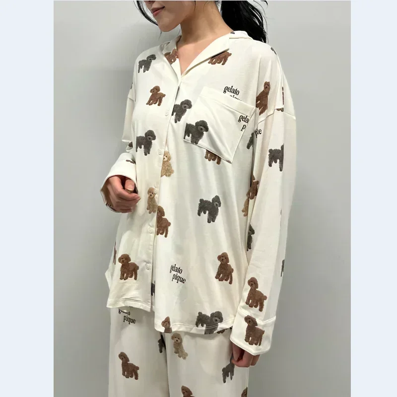 Top Trends: Room Wear Ladies Women's Pajamas Sleepwear Teddy Bear Pommy Cardigan Shirt Pants Shoppable Styles