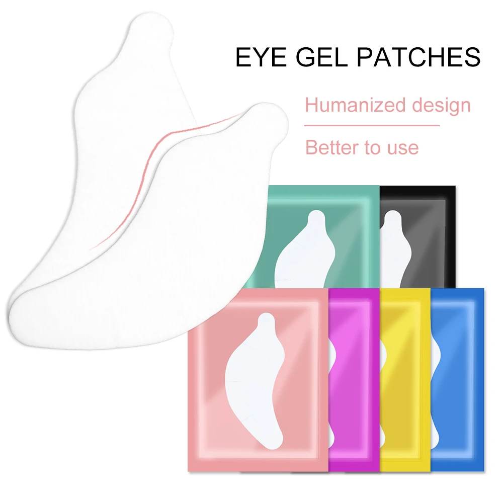 Top Trends: 20 / 50 Pairs Eyelash Extension Patch Hydrogel Patches Gel Pad Lash Extension Under Eye Patches Eyelash Pads Eyelashes Patch Shoppable Styles