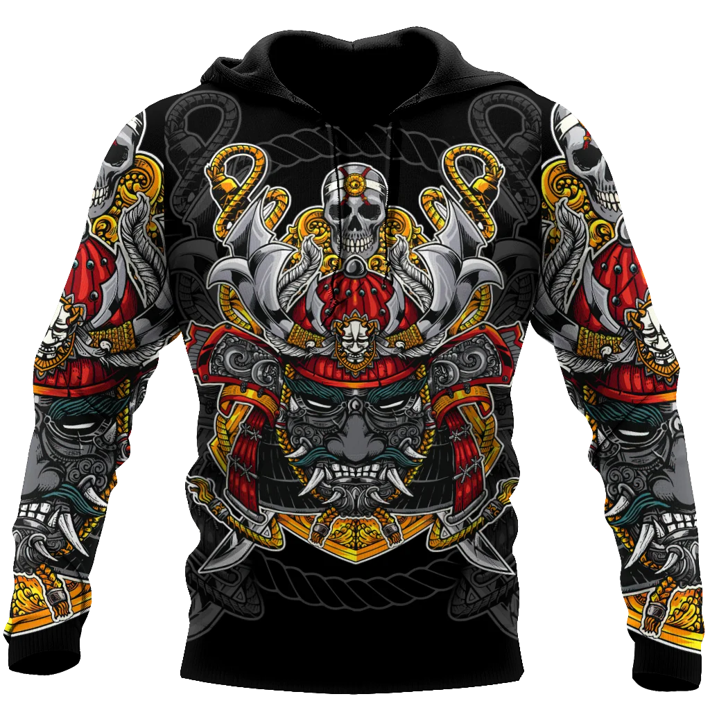 Top Trends: Men&#039;s And Women&#039;s Japanese 3D Samurai Ninja Print Hoodie Fashion Oversized Sweatshirt Hooded Sweatshirt Casual Harajuku Pullover Shoppable Styles