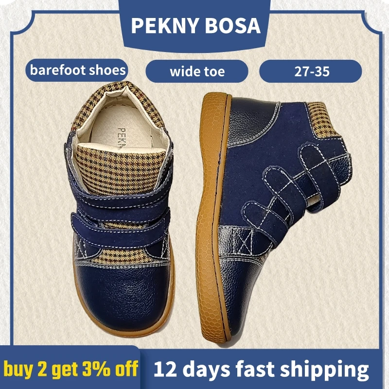 Top Trends: PEKNY BOSA Kids Shoes Ankle Boots Children Barefoot Hiking Shoes Outdoor Flexible Climbing Sneakers Zapatos Niña 부츠 신발 ブーツ Shoppable Styles