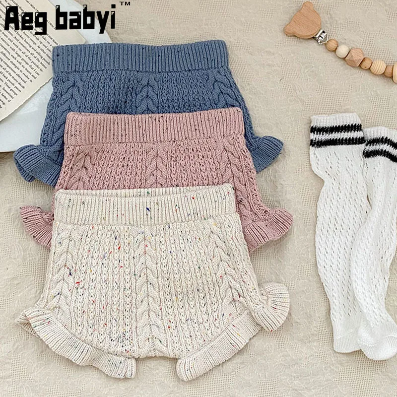 Top Trends: Baby PP Shorts Kids Baby Boys Girls Knitting Shorts Baby Boy Girl Pants Spring Autumn Baby Girl Knit Pants Children Clothing Shoppable Styles