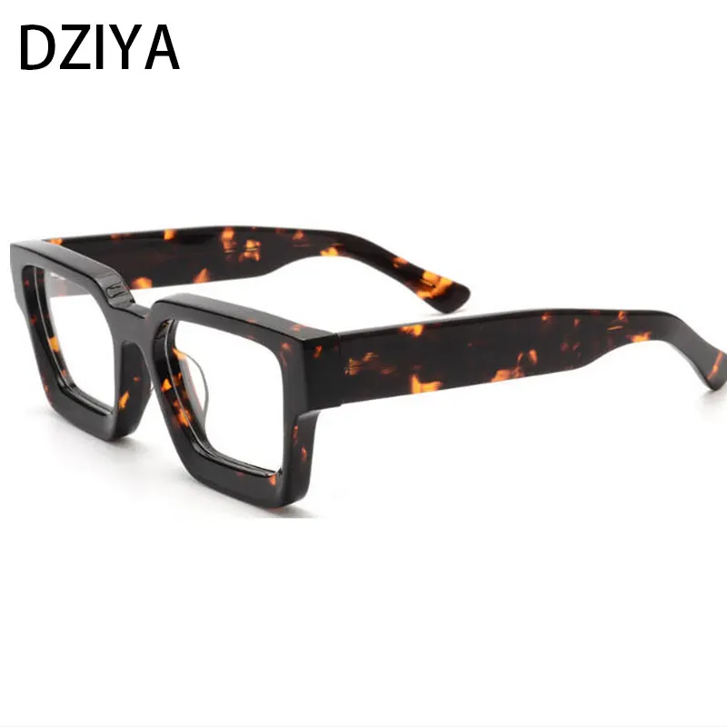 Top Trends: Vintage Big Wide Legs Acetate Glasses Frames Women Mens High Quality Optical Glasses Frames 60054 Shoppable Styles