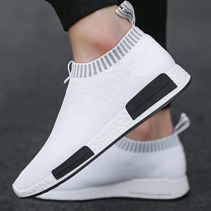 Top Trends: Men&#039;s Slip On Sock Sneakers 38-47 Super Light Breathable Mens Shoes Men Walking Jogging Shoes Men Sneakers Casual Shoes For Men Shoppable Styles