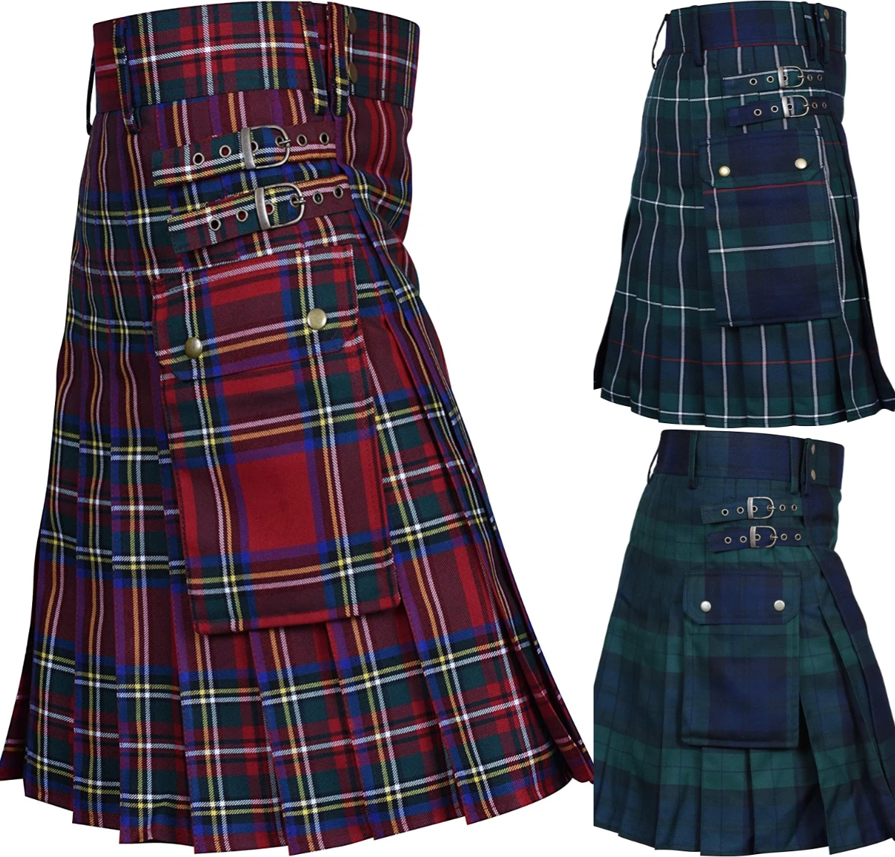 Top Trends: Kilt For Men Tartan Poly Viscose Premium Quality Scottish Utility Kilt Traditional Highland Men&#039;s Kilt Shoppable Styles