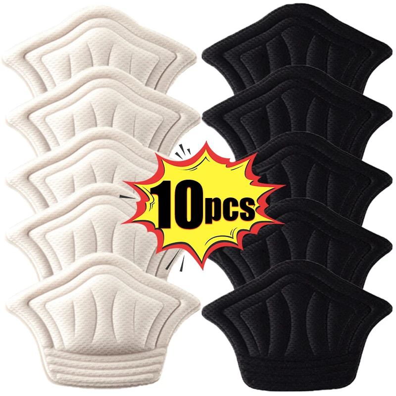 Top Trends: 10pcs Insoles Patch Heel Pad For Sport Shoes Adjustable Size Antiwear Feet Pad Cushion Insert Insole Heel Protector Back Sticker Shoppable Styles