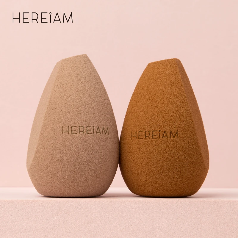 Top Trends: HEREIAM New Makeup Sponge Puff With Storage Bag Dry And Wet Professional For Foundation Soft Smooth Beauty Tools & Accessories Shoppable Styles