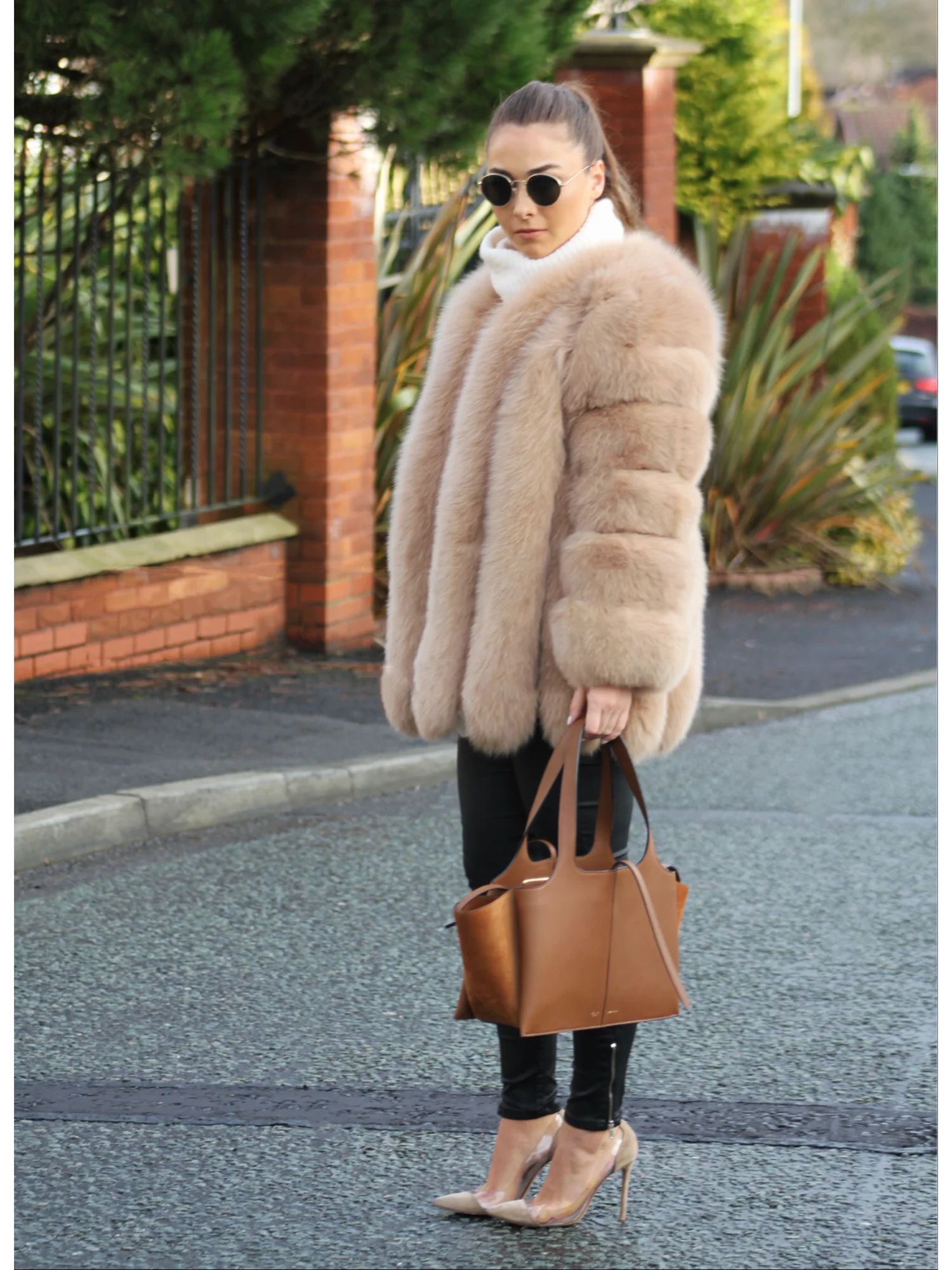 Top Trends: Large Size Ladies Winter Fox Fur Jacket Long Sleeve Winter Jacket Ladies Real Fox Fur Coat Leather Jacket Shoppable Styles