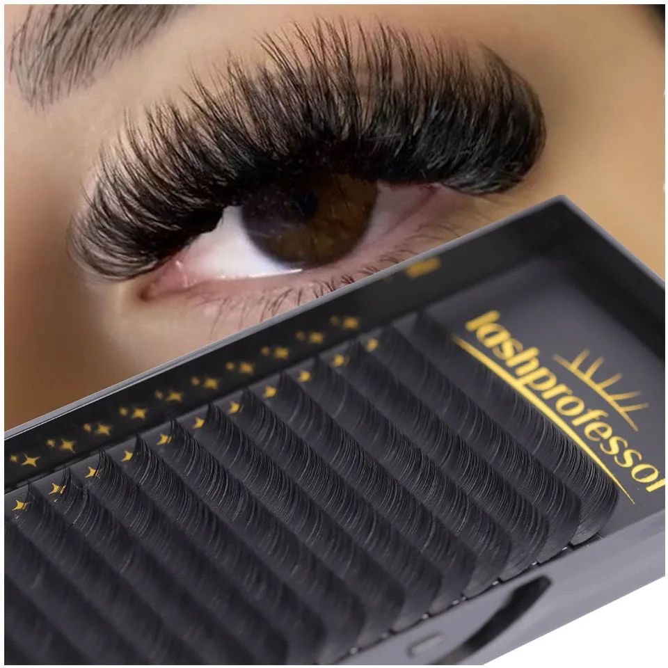 Top Trends: Lashprofessor All Sizes Individual Eyelash Extension Korean Matte Premium Russian Volume Eyelash Handmade Faux Mink Lash Cilios Shoppable Styles