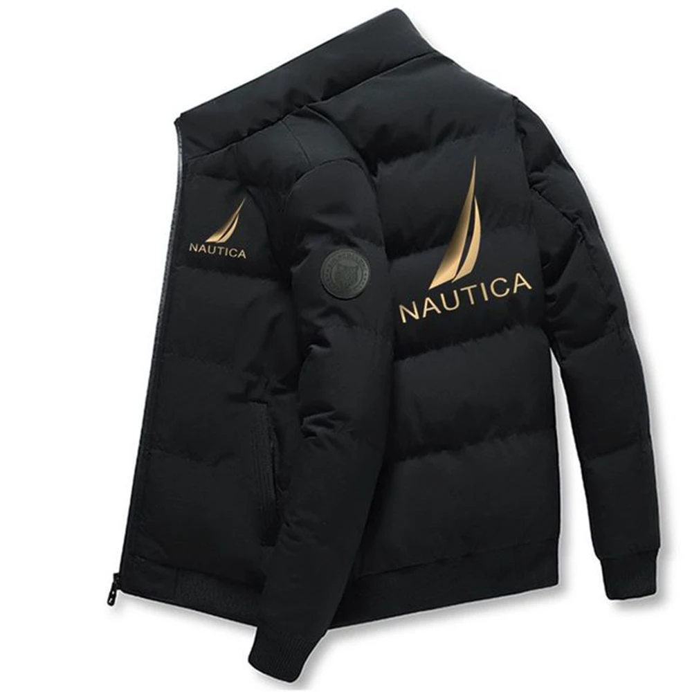 Top Trends: Winter Men&#039;s Zippered Jacket NAUTICA Warm Men&#039;s Jacket Surfing Windproof Casual Men&#039;s Jacket Windproof And Cold Resistant Fas Shoppable Styles