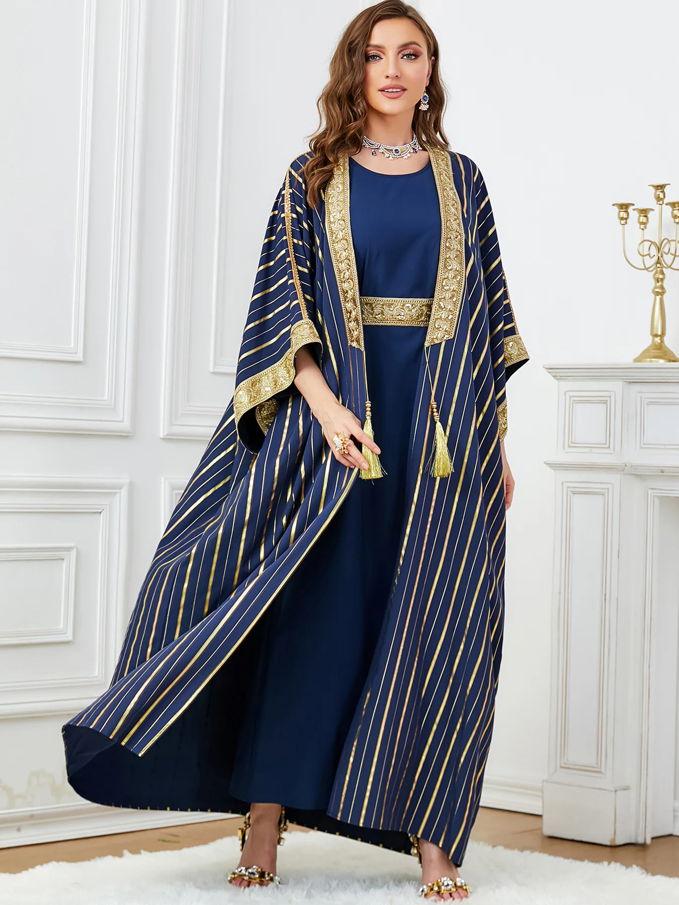 Top Trends: Morocco Party Dress Muslim Women Abaya Prayer Caftan 2 Piece Set Maxi Dresses Robe India Abayas Dubai Longue Vestidos Largos Shoppable Styles