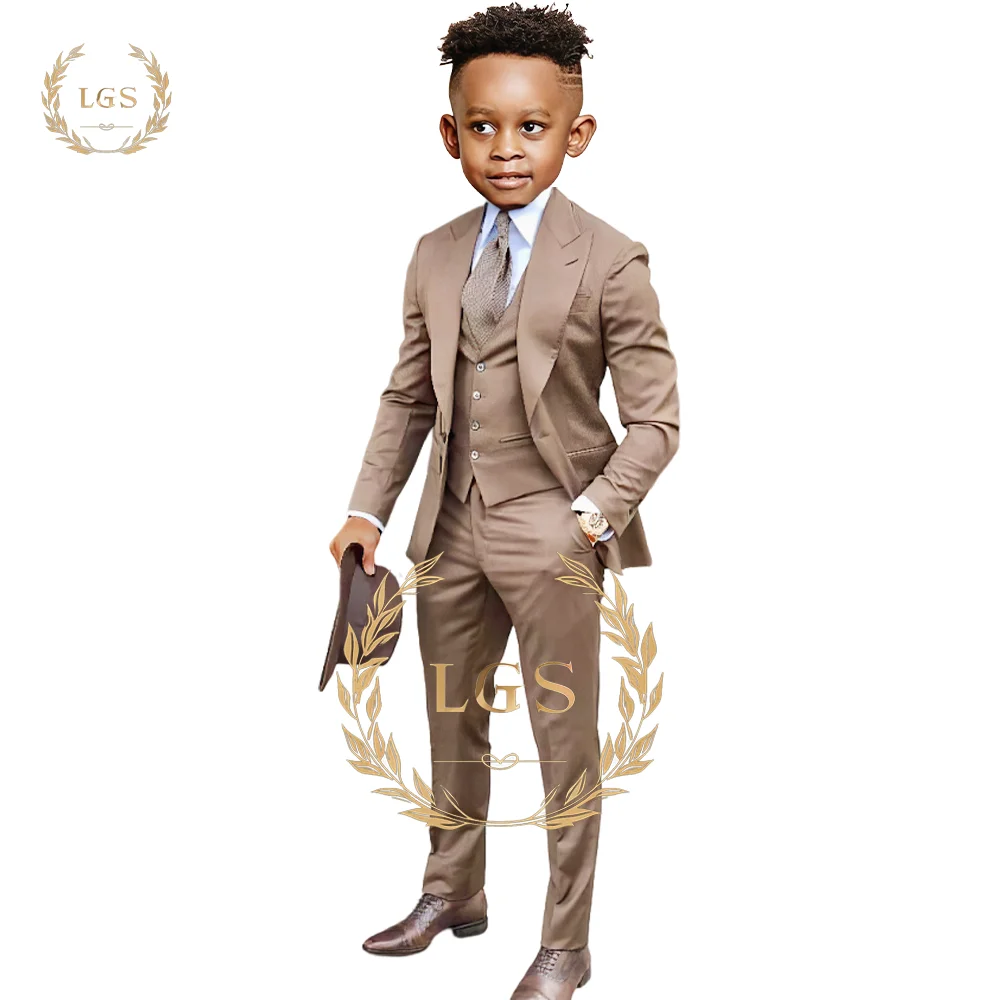 Top Trends: Handcrafted Boy&#039;s 3-Piece Suit Set: Perfect For Weddings, Parties, And Special Occasions, Embrace The Elegance Shoppable Styles