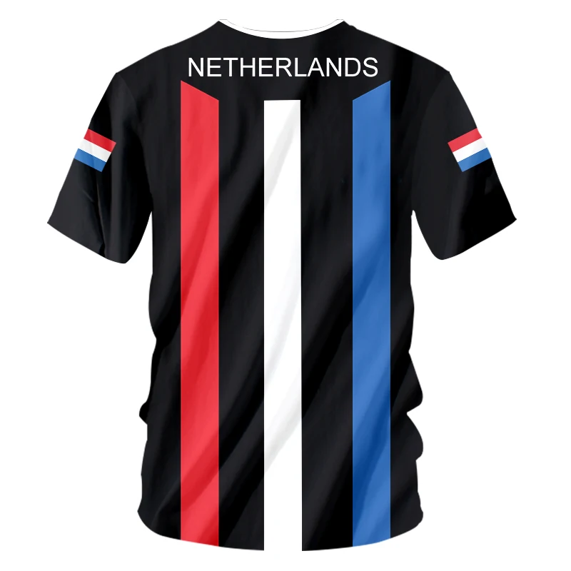 Top Trends: Argentina Netherlands France Spain Ecuador Croatia Flag Sportswears Men's Football Shirts Sport Leisure Sportshirt Shoppable Styles - Image 2