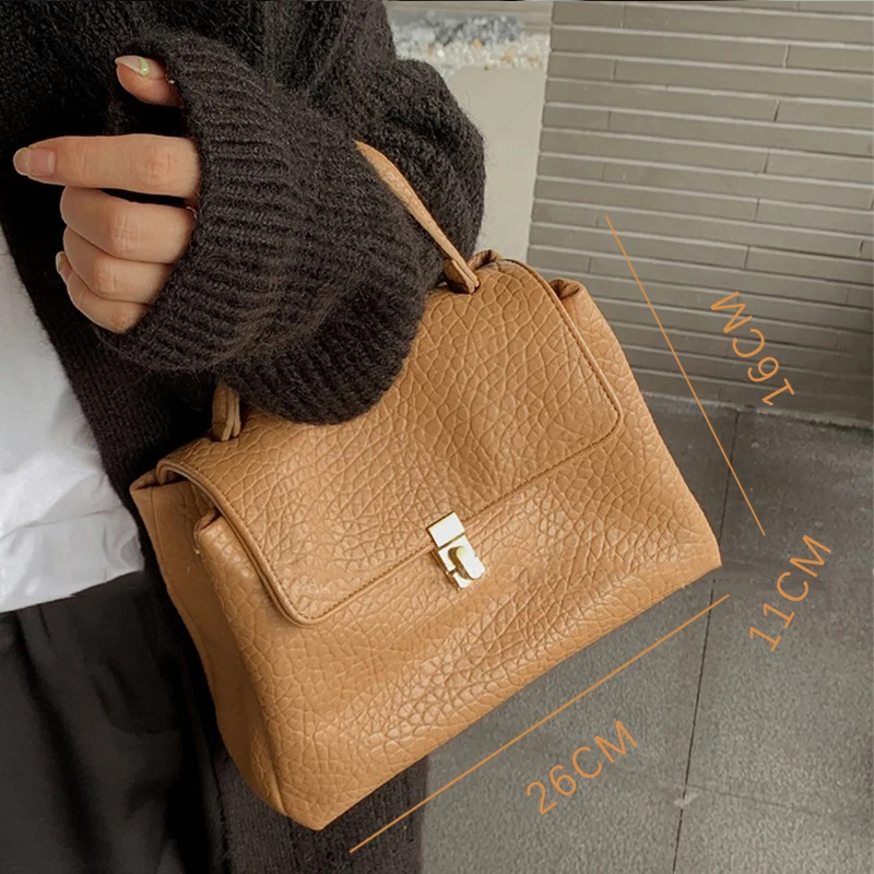 Top Trends: Soft Leather Crossbody Bags For Women Luxury Branded Trending Shoulder Handbags 2022 Large Capacity Tote Bag Ladies Hand Bags Shoppable Styles