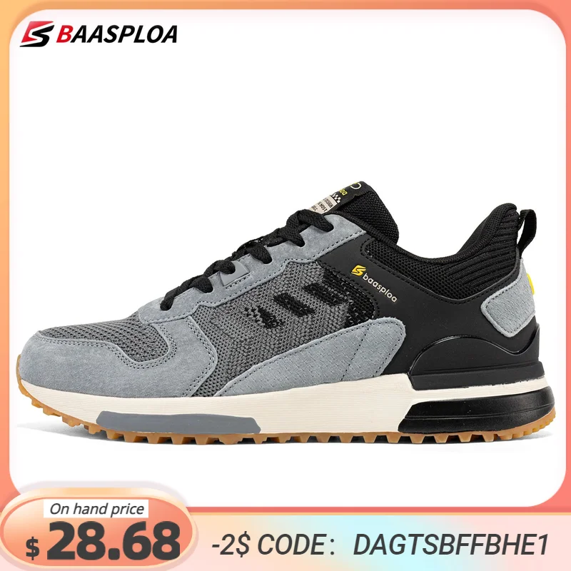 Top Trends: Baasploa Men&#039;s Shoes Outdoor Non-Slip Breathable Sneakers Premium Casual Sports Men&#039;s Walking Shoes Shoppable Styles