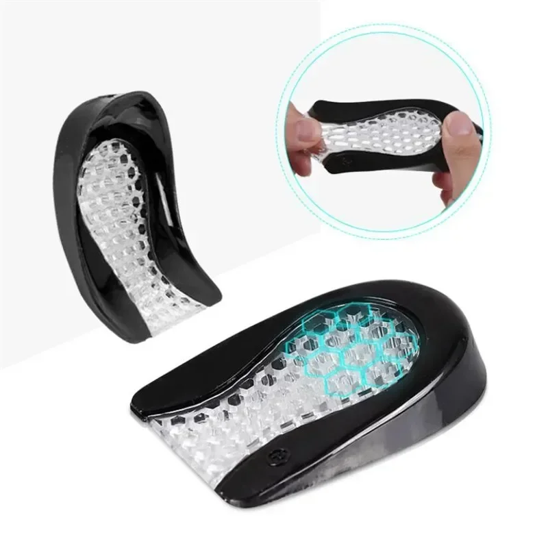 Top Trends: Silicone Gel Heel Pad For Shock Absorption Plantar Fasciitis Pain Relief Foot Care Insert Insole Height Increase Cup Cushion Pad Shoppable Styles