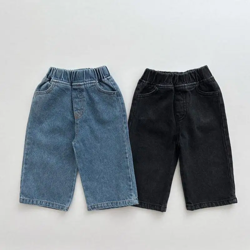 Top Trends: 2023 Autumn New Baby Boy Denim Pants Children Casual Pants Infant Girls Jeans Toddler Trousers Fashion Kids Baby Clothes Shoppable Styles