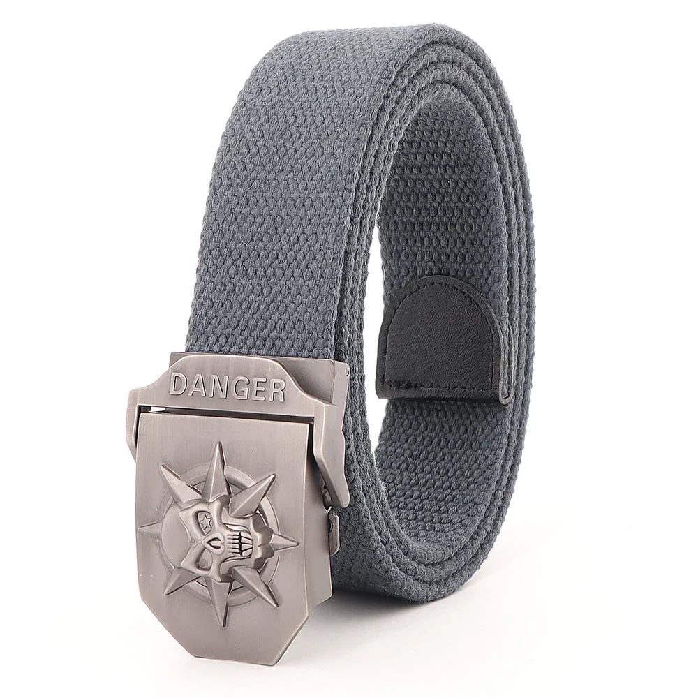 Top Trends: Canvas Automatic Buckle Belt For Men Tactical Army High Quality 4mm Thick 38mm Wide Pants Accessories New Outdoor Training Belt Shoppable Styles