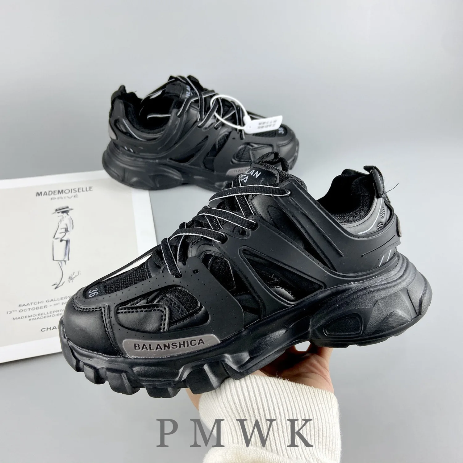 Top Trends: Men's Chunky Sneakers Brand Design Sport Shoes Ladies Trainers Black Casual Shoes Women's Sneakers Size 36-44 Shoppable Styles