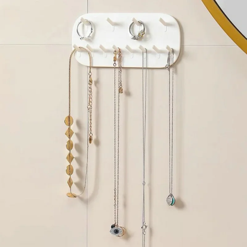 Top Trends: Adhesive Paste Wall Hanger Storage Jewelry Display Jewelry Hooks Holder Storage Organizer Earring Ring Necklace Hanger Shoppable Styles