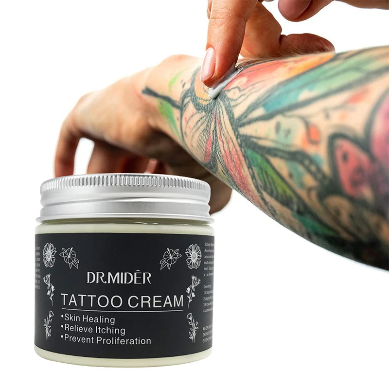 Top Trends: 100g Tattoo Aftercare Butter Healing Balm Natural Ingredients Speed Up Healing Skin Repair Balm Moisturizing Lotion Tattoo Cream Shoppable Styles