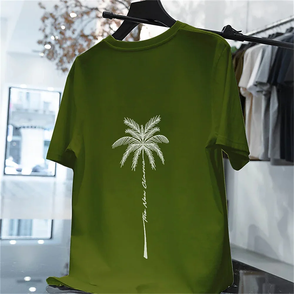 Top Trends: Solid Color Men&#039; T-shirt Printed Pattern Street Trend Travel Leisure Oversized Loose Comfortable High-grade Classic Short Sleeve Shoppable Styles