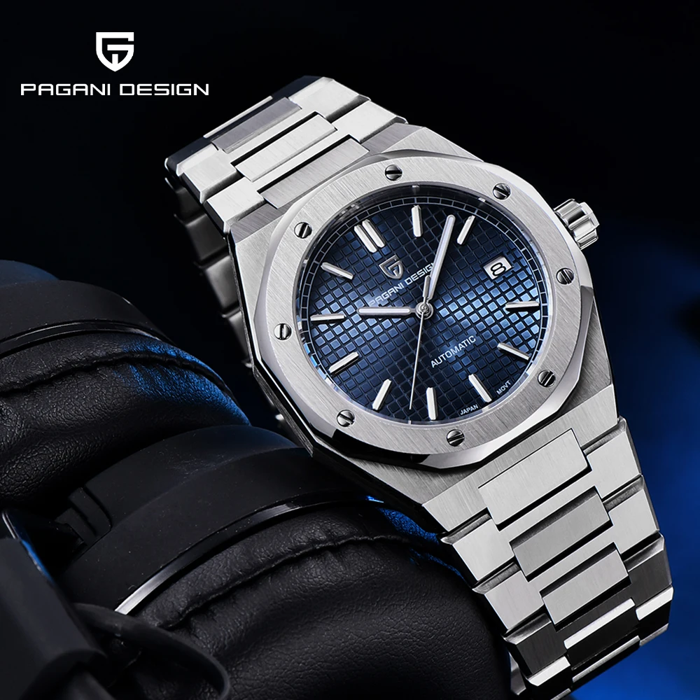 Top Trends: PAGANI DESIGN 2023 New 40MM Men Automatic Mechanical Watches Sapphire Glass Stainless Steel 100M Waterproof Clock Reloj Hombre Shoppable Styles