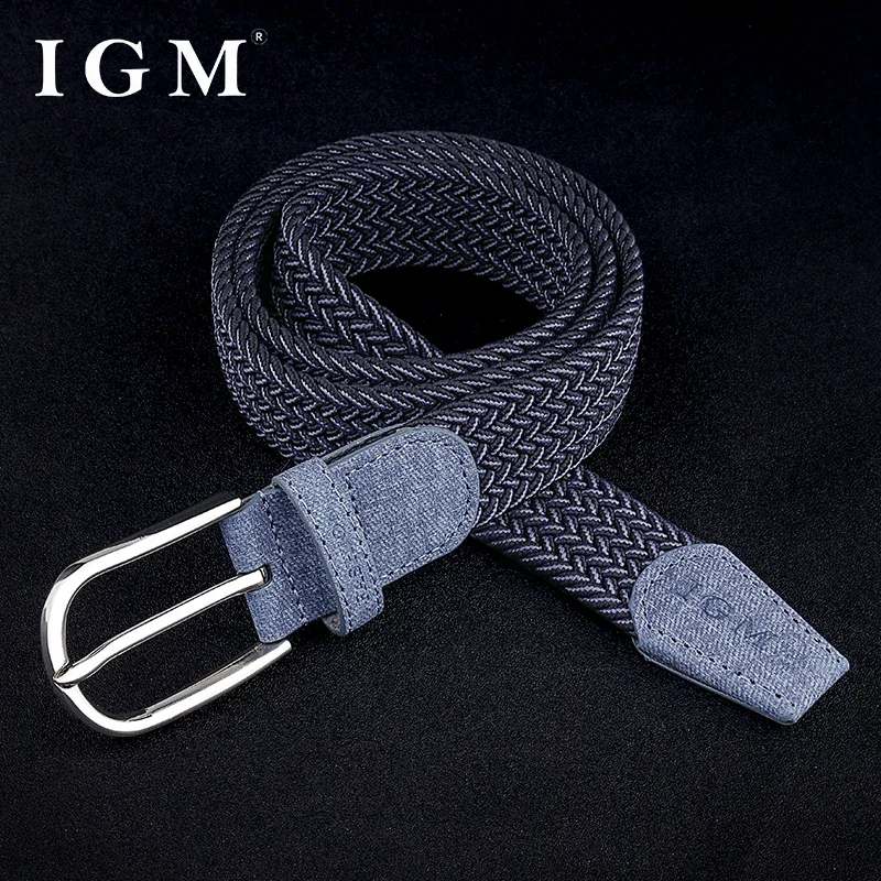 Top Trends: Men Belt Woven No Holes Needle Buckle Belt For Men Canvas Student Military Training Pants Belt For Versatile Jeans Shoppable Styles