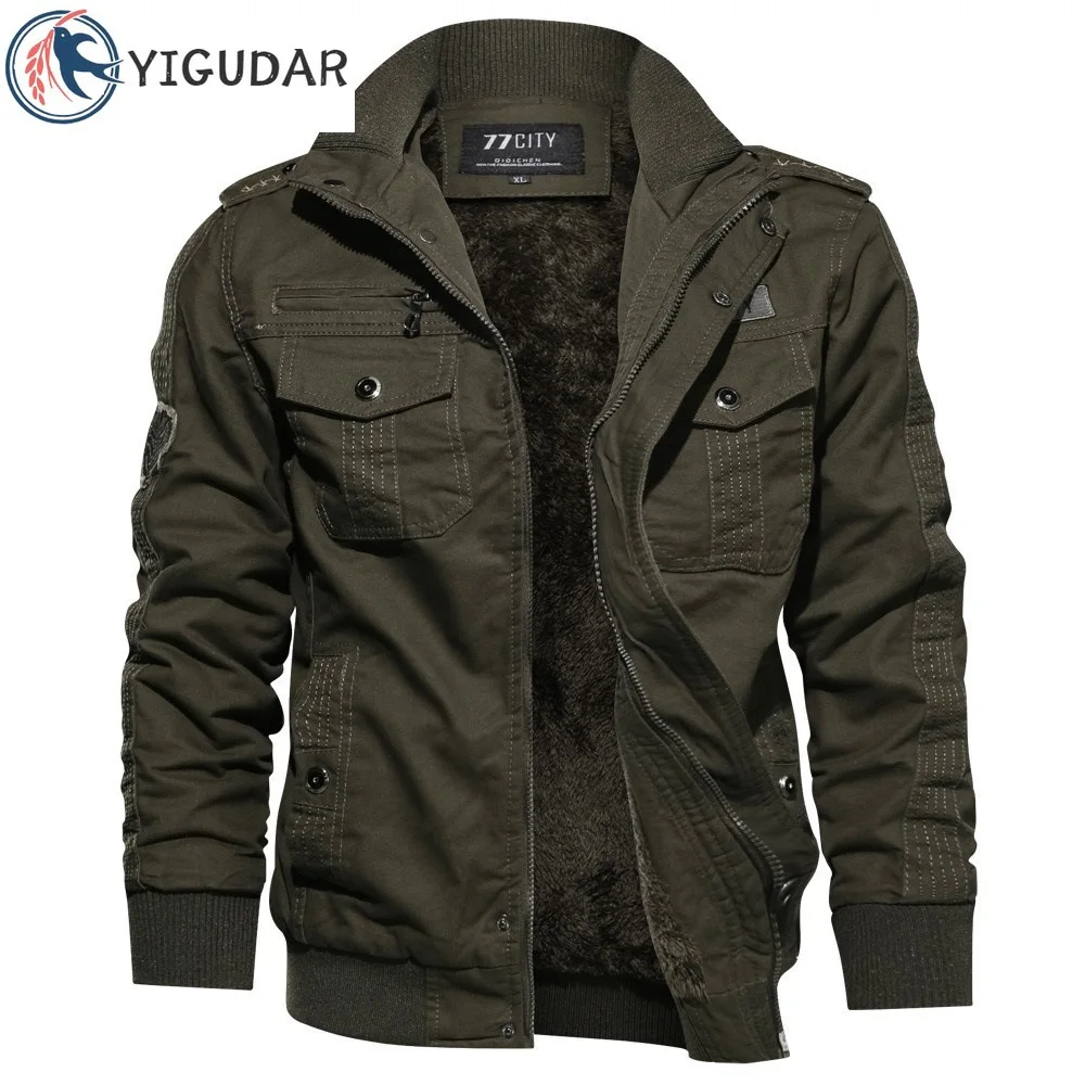 Top Trends: 2023 Men&#039;s Autumn Winter Military Jacket Men Spring Autumn Cotton Male Casual Air Force Flight Jackets Hombre Bomber Jacket Men Shoppable Styles