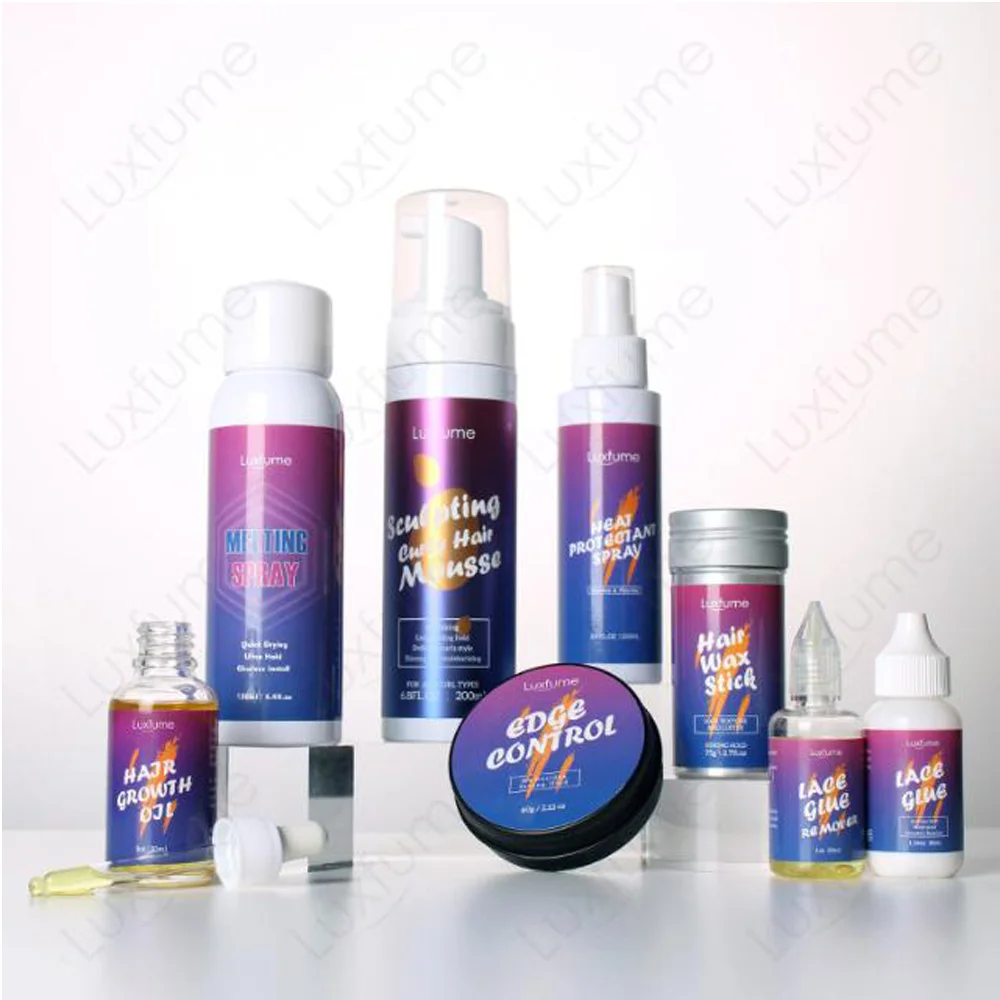 Top Trends: Waterproof Wig Glue Kit With Everything Adhesives Glue For Lace Front Wig Glue Lace Tint Mousse Edge Control Wig Accessories Shoppable Styles