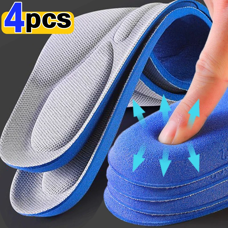 Top Trends: Memory Foam Insoles For Shoes Sole Deodorant Breathable Cushion Running Insoles For Feet Man Women Orthopedic Shoes Sole Shoppable Styles