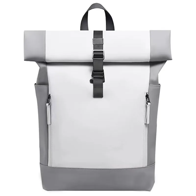 Top Trends: Swedish Trendy Backpack 2023 New Roll Cover Waterproof Cool Fashion Boys And Girls' Computer Bag Travel Bag Shoppable Styles