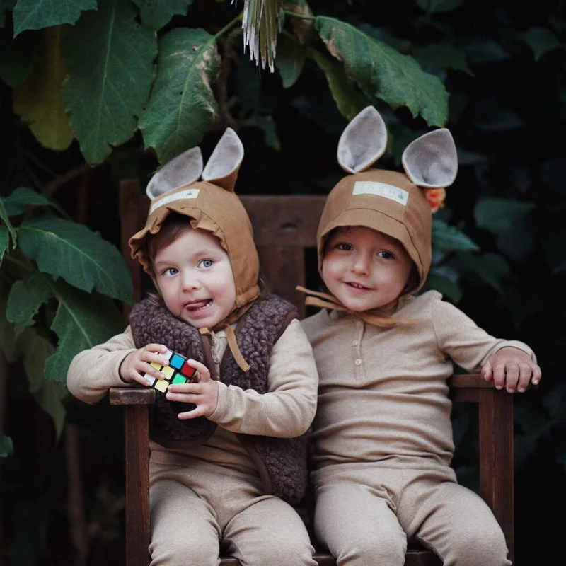 Top Trends: INS Kids Bunny Hat Baby Photography Props Newborn Boy Cartoon New Autumn Toddler Girls Bucket Hat Cotton Fisherman Sun Caps Shoppable Styles - Image 3