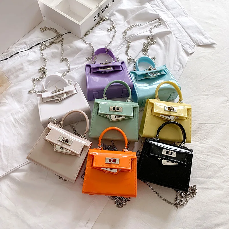 Top Trends: 2023 New Arrival Jelly Bag - Cute Mini Lipstick Bag Versatile Chain Single Shoulder Crossbody Bag Shoppable Styles